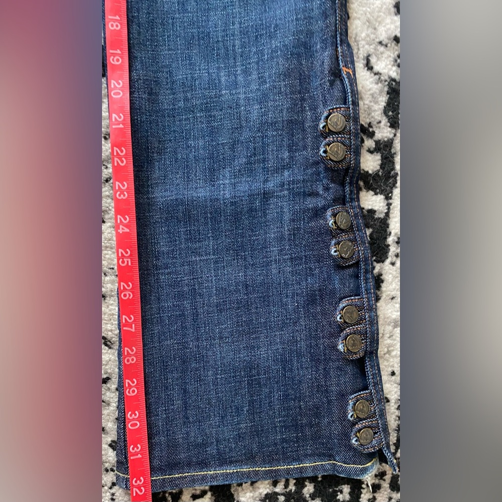 Citizens of Humanity jeans with side button detail. - Picture 4 of 10